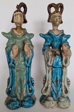 China - 2 Terracotta Deities
