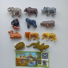 Wild Africa Animals, Natoons 2011, Kinder Surprise, Full set