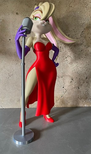 Figurine lapine pop art - pop, cm