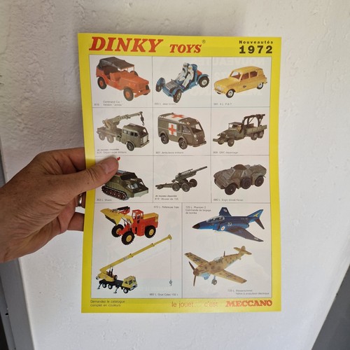 Dinky france affichette de - ,