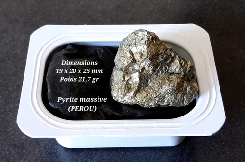 Pyrite massive perou éclat - massive,