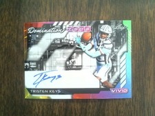 2025 Leaf Vivid Football - Domination 2030 - Autograph - Tristen Keys #2/5