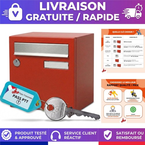 Clé pass ptt t10 - boîte, aux