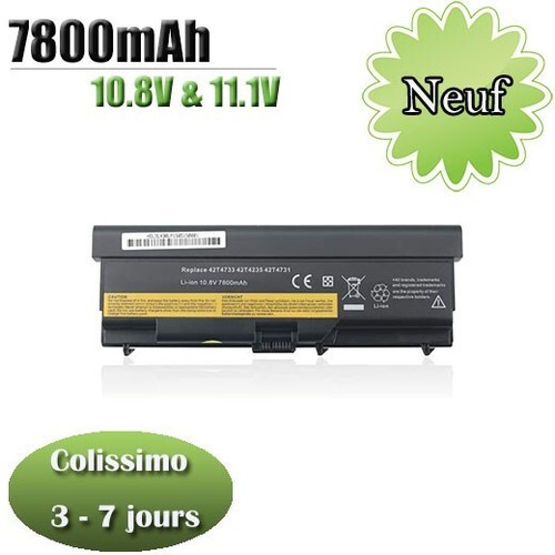Batterie 7800mah pour lenovo - batterie,