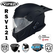 ViPER RS-V121 V8 Casque de moto modulable Bluetooth ECE 22.06 Touring