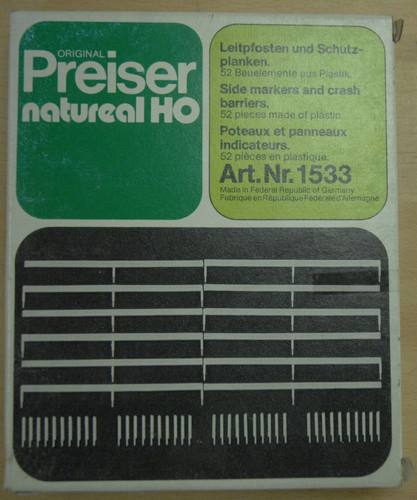 Preiser 1533 poteau soutien - poteau,