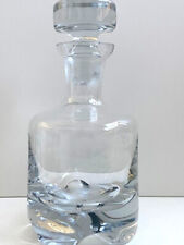 Decanter or Alcohol Carafe KROSNO POLAND Solid Crystal Modern Design Art