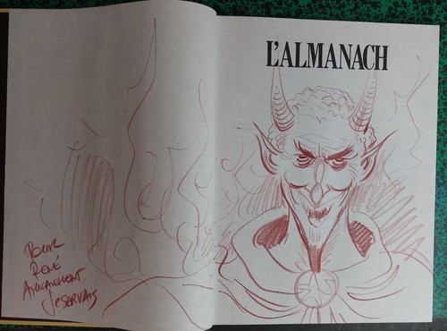 Almanach dédicacé - +,