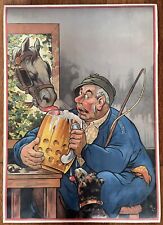 antique poster, beer poster, Ogé, litho.