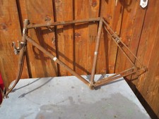 ancien cadre course randonneuse Velo Ancien vieux cycle français fixie 