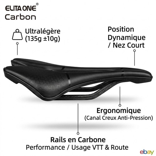 Selle velo carbone elita - elita, one