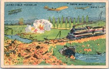 AVIATION - AERO TARGET MICHELIN - destruction railroad