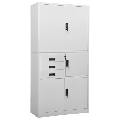 Armoire bureau anthracite - armoire,