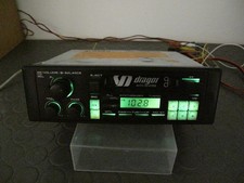 DRAGOR YM-2000 VINTAGE CAR RADIO CAR RADIO 90s 00s STEREO CASSETTE MADE IN JAPAN