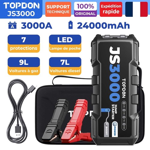 Topdon js3000 auto démarreur - auto,
