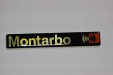 For Replacement Montarbo Logo Badge Crystal Bubble Top Self-adhesive