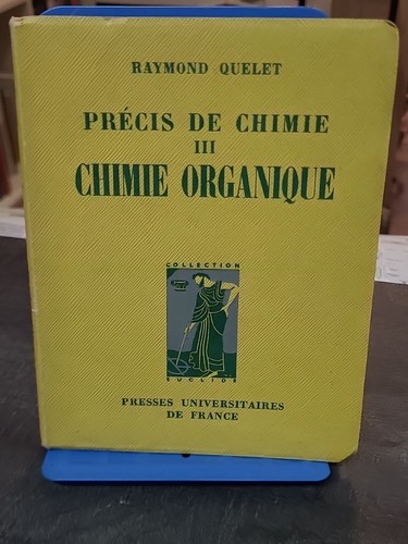 Precis chimie tome iii - precis,