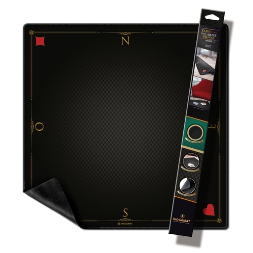 Tapis jeu cartes - de, de