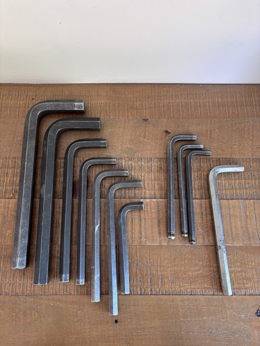 Lot clés 6 pans - 6,