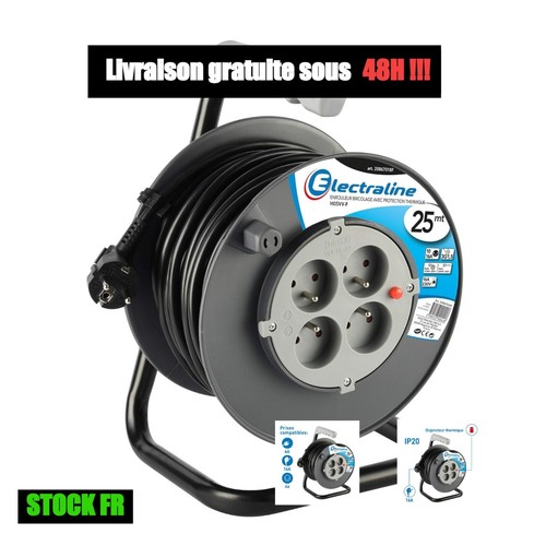 Rallonge électrique m - 25,