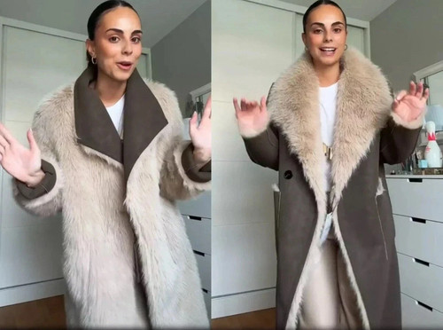 Zara manteau réversible - zara,