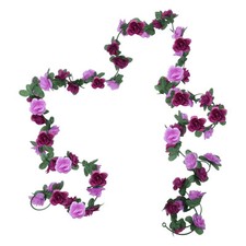 4Pcs Guirlande De Fleurs