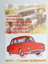 TILLIEUX Gil Jourdan catalogue expo voitures Ligugé 2007