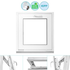 Soupirail Fenêtre Garagenfenster - Basculante - 2 & 3 Compartiment - Blanc -