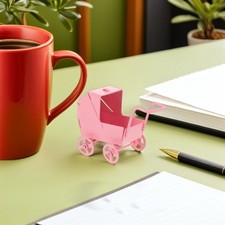  Ornements De Chariot Fer Forgé Accessoires Pour Maison Miniature Brouette Métal