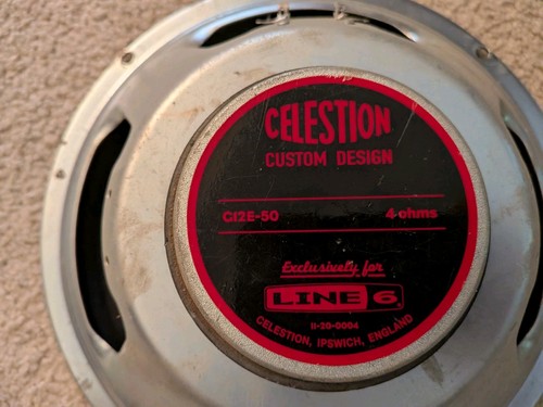 Celestion g12e speaker 4 - celestion, speaker,