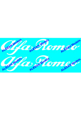 ALEZAN MODELS . AUTOCOLLANT 