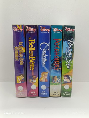 Lot vhs walt disney - 5,