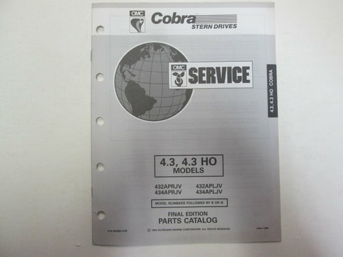 Catalogue pièces omc cobra - pièces,