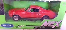 MUSTANG GT ROUGE FORD 1967
