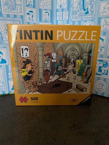 Figurine tintin puzzle - puzzle, 500