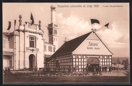 Carte postale liège - carte,