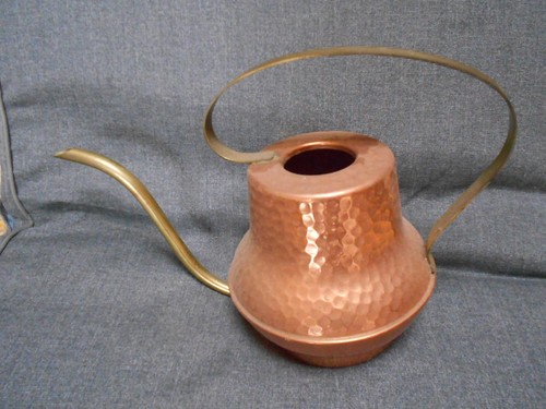 Arrosoir vintage cuivre et - vintage,