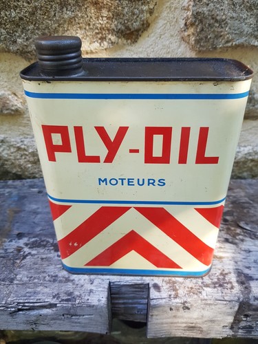 Ancien bidon huile 2 - ,