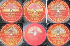 Mendelssohn : Concerto Violon - Menuhin, Enesco 78 rpm X3 GRAMOPHONE 3556/57/58