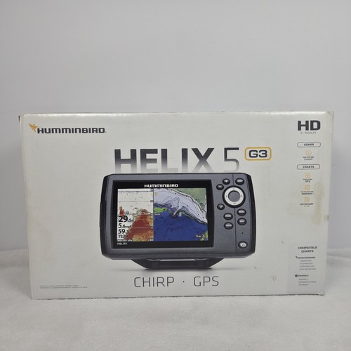New humminbird helix gps - new, 5