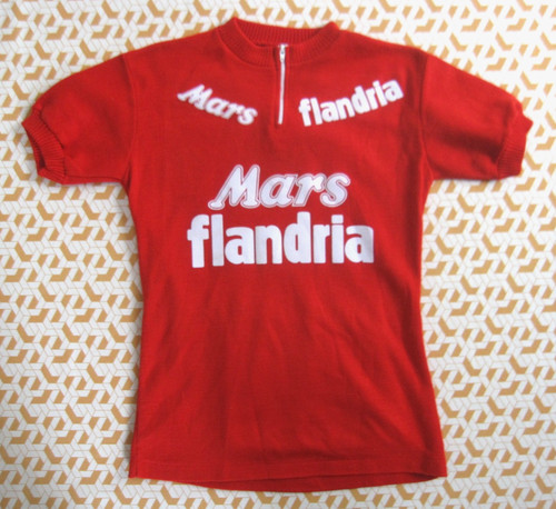 Maillot cycliste mars - mars, flandria
