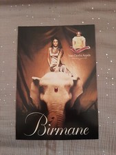 Publicité papier Parfum. Perfume Ad Van Cleef & Arpels Birmane de 1999