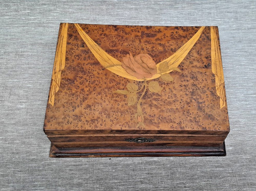 Coffret ancien boîte bois - ancien,