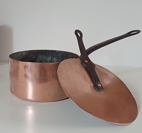 Casserole ancienne cuivre - en,