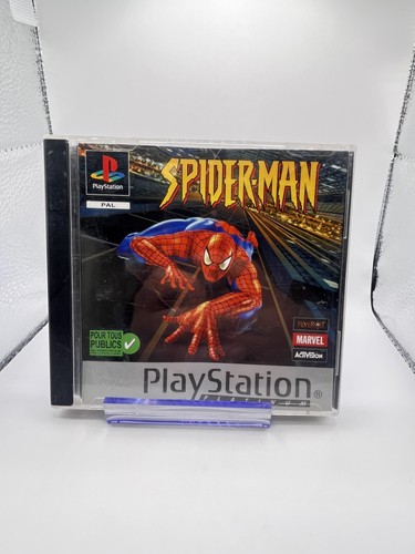 Jeu ps1 spider man - ps1, platinum