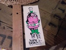 Ancien autocollant Kanabeach