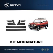 Kit 6 Pz Modanatures Latérales Nouvelles Pour Fiat Panda 141 De 86 À 03 4X4