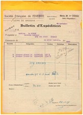 "BASSENS (33) FACTORY / SLATE, INSULATING CEMENT with ASBESTOS "EVERITE" in 1926