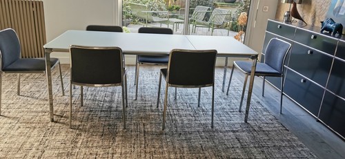 Table extensible blanche - table,