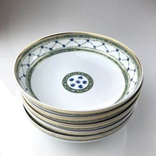 Raynaud L'Allee du Roy Plate Set of 5 Lave-Vaisselle France Round W6.6"